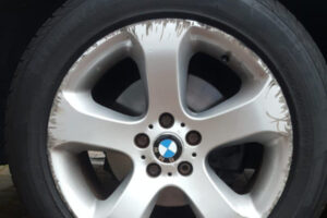 BMW Alloy Wheel damage before AutoKorrect