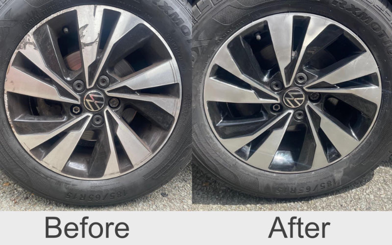 How We Refurbish Alloy Wheels With The 3 Common Types of Damage