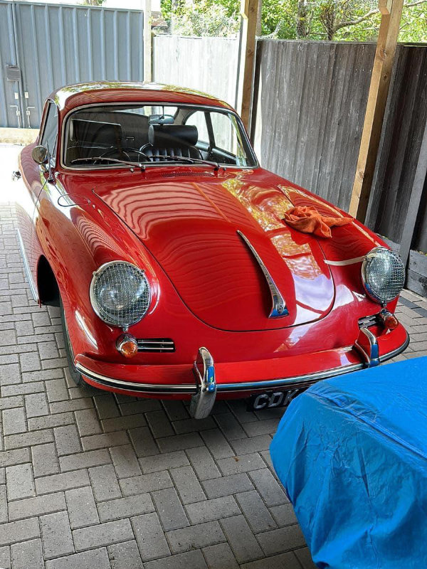 Classic Porsche Sports Car Machine Polished by AutoKorrect