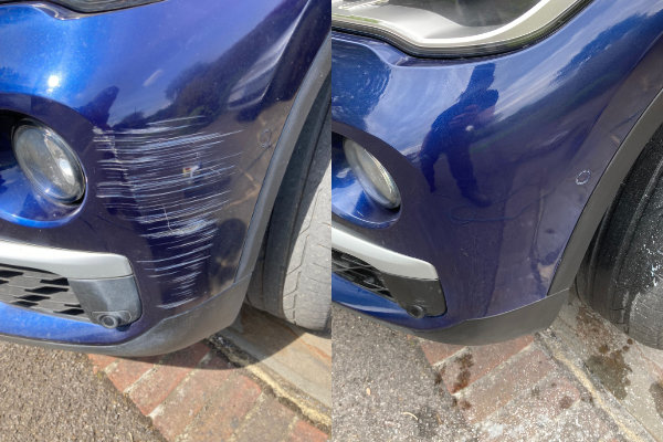 SMART Paint Repair before after photo